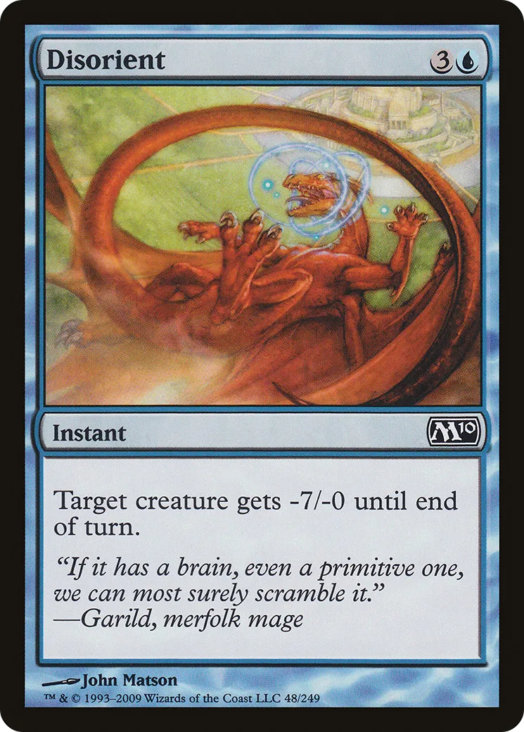 Désorientation — Magic 2010 — Magic: The Gathering