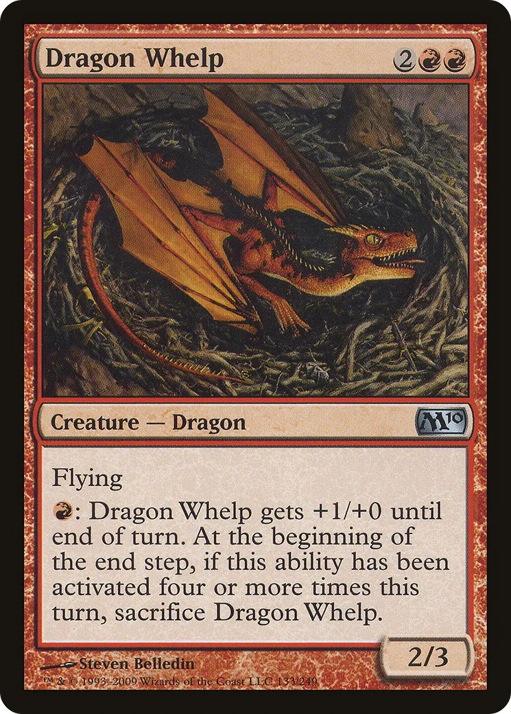 Dragon Whelp — Magic 2010 — Magic: The Gathering