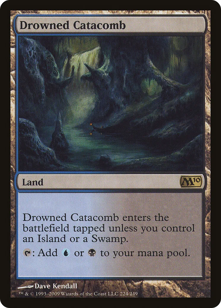 Drowned Catacomb — Magic 2010 — Magic: The Gathering