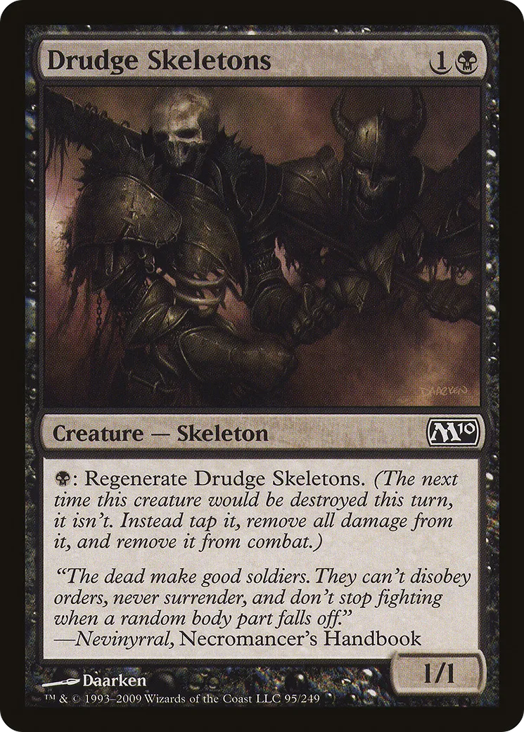 Drudge Skeletons — Magic 2010 — Magic: The Gathering