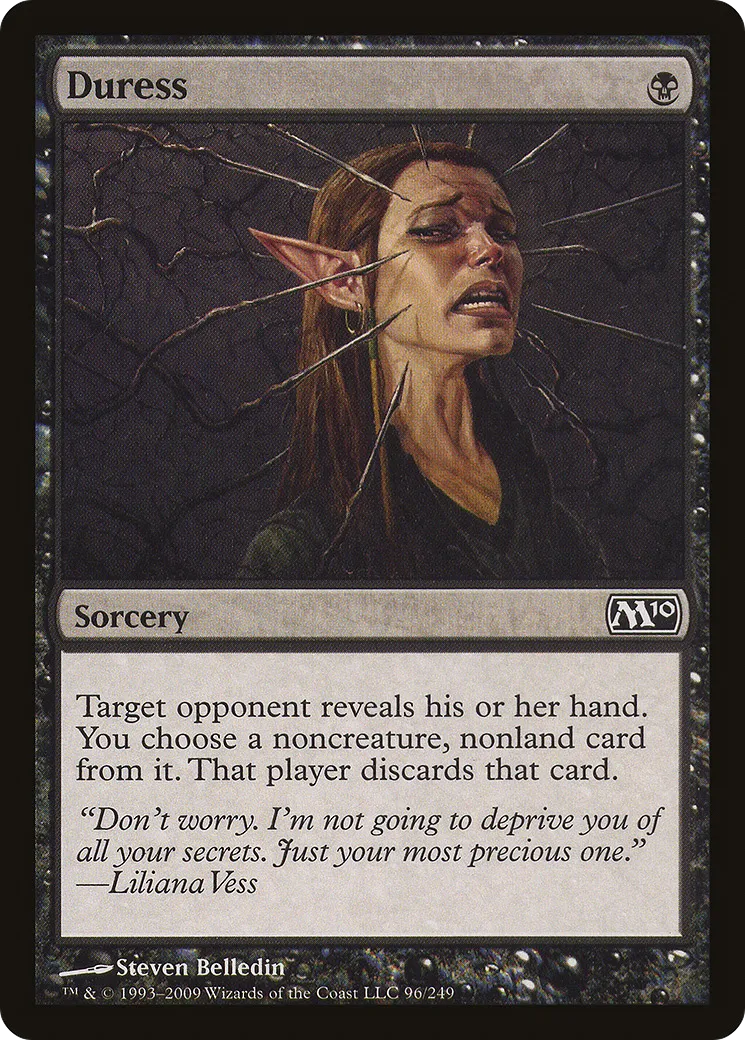 Duress — Magic 2010 — Magic: The Gathering