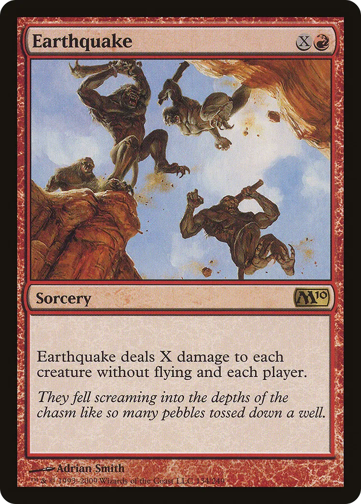Earthquake — Magic 2010 — Magic: The Gathering