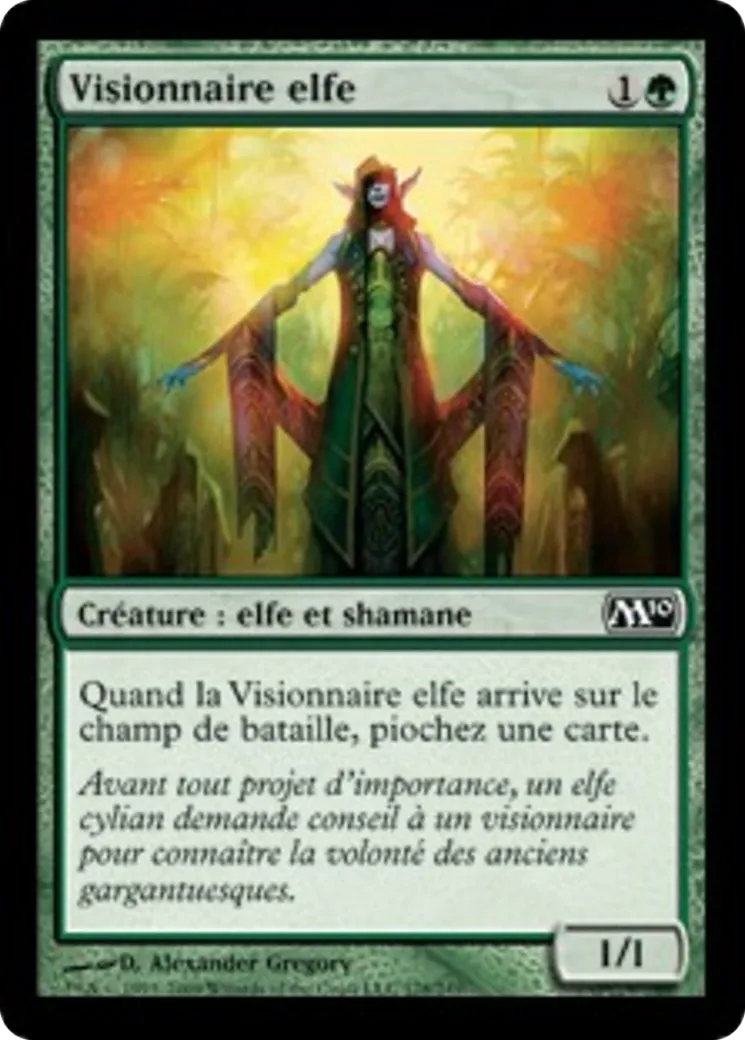 Visionnaire elfe — Magic 2010 — Magic: The Gathering
