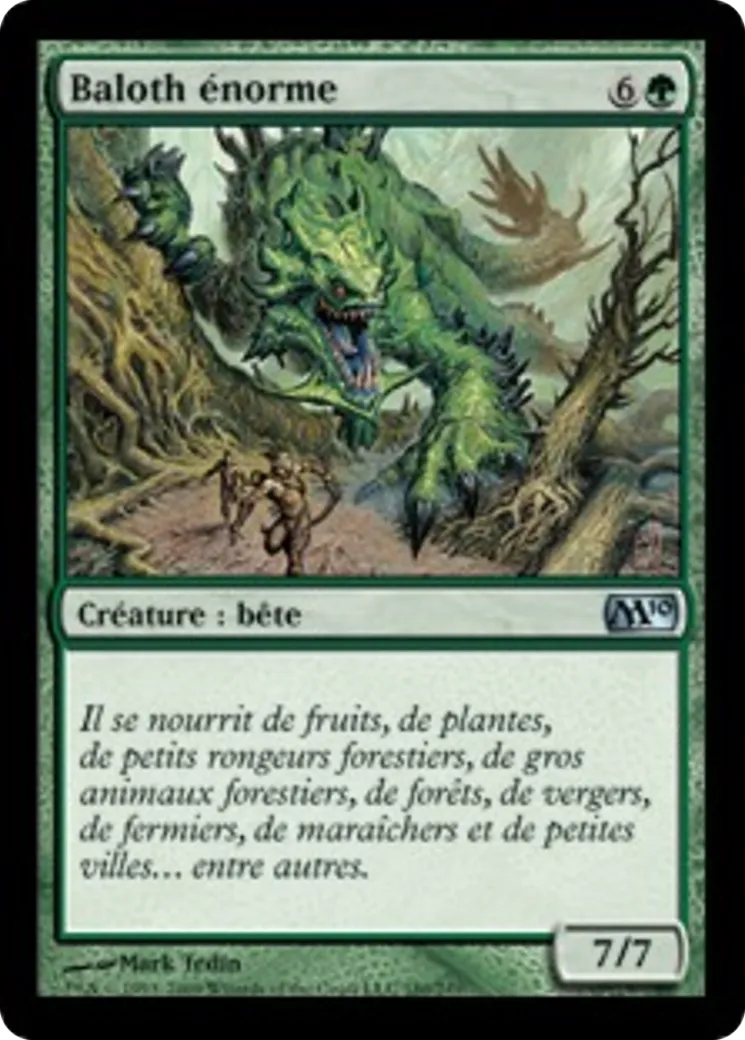 Baloth énorme — Magic 2010 — Magic: The Gathering