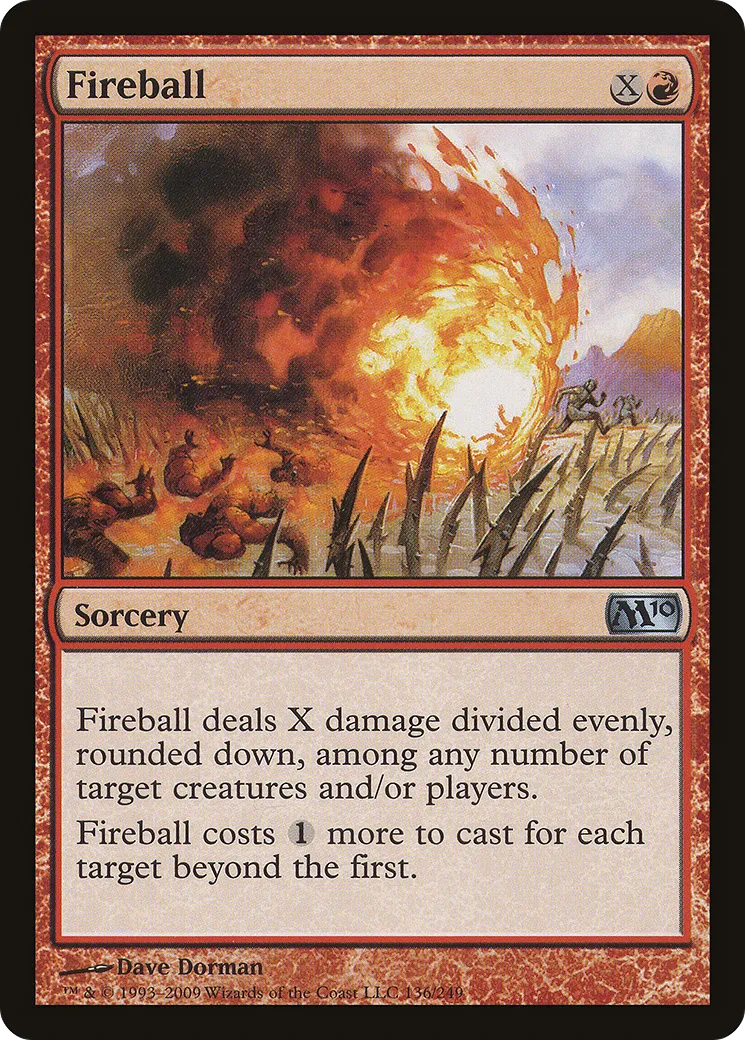 Fireball — Magic 2010 — Magic: The Gathering