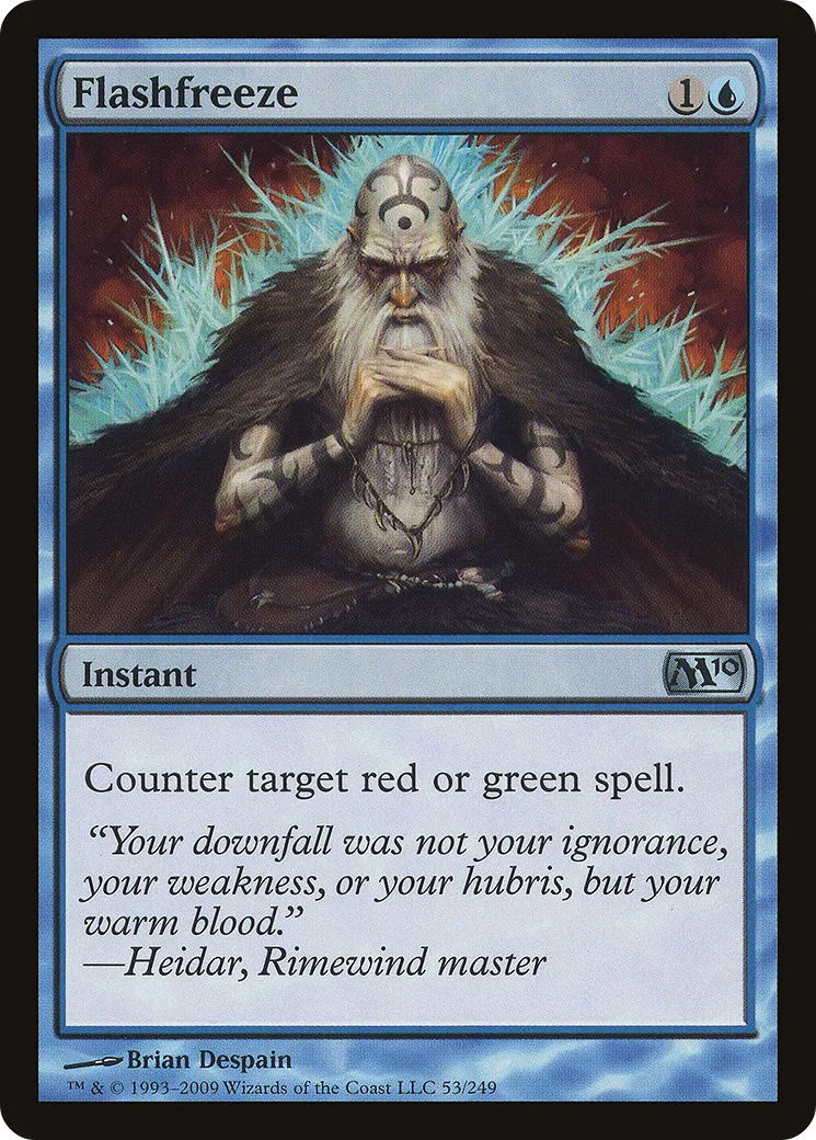 Flashfreeze — Magic 2010 — Magic: The Gathering