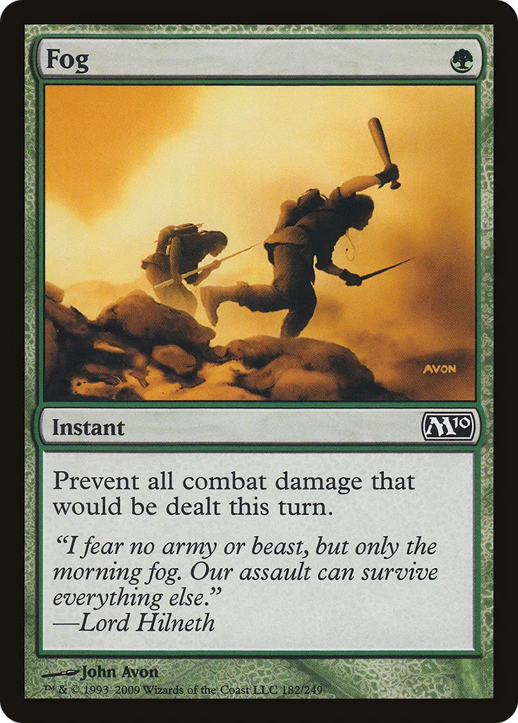 Fog — Magic 2010 — Magic: The Gathering