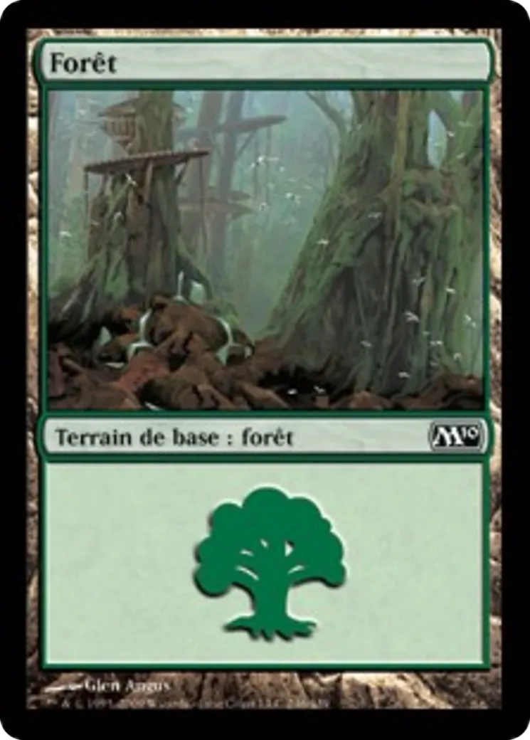 Forêt — Magic 2010 — Magic: The Gathering