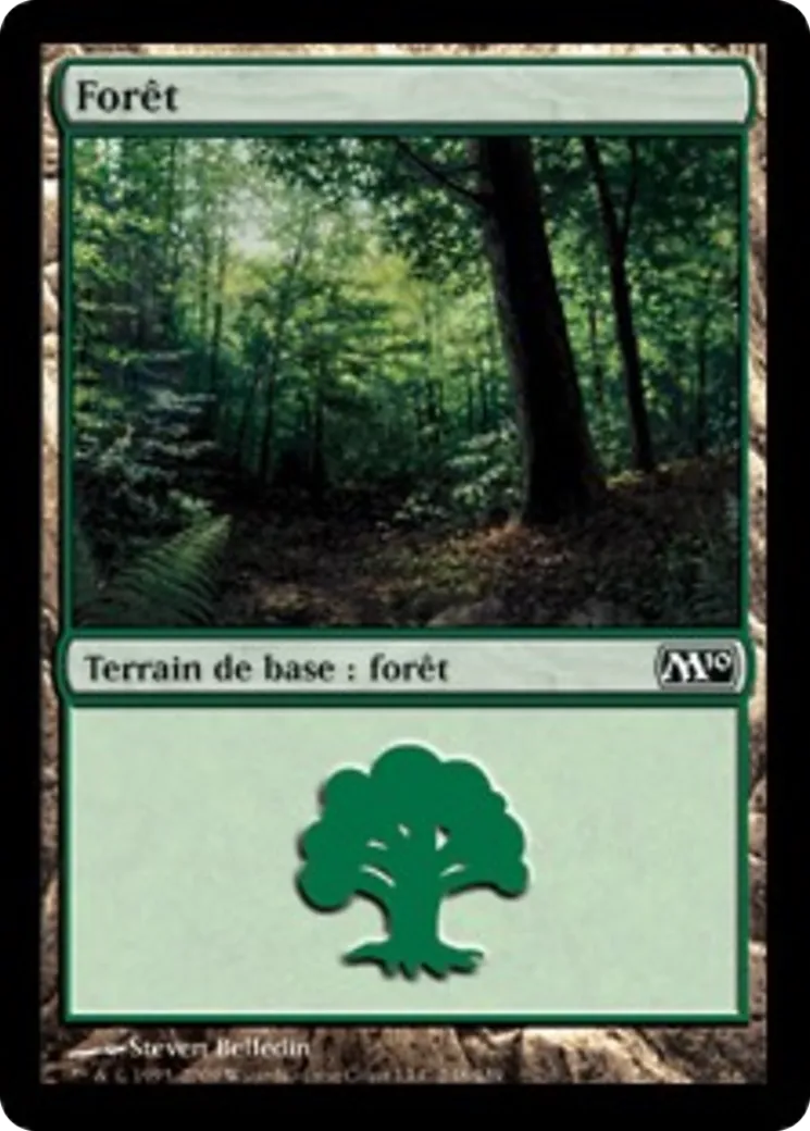 Forêt — Magic 2010 — Magic: The Gathering