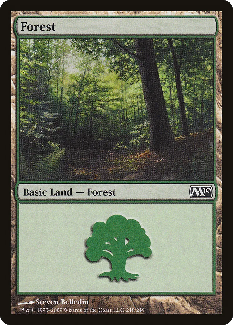 Forêt — Magic 2010 — Magic: The Gathering