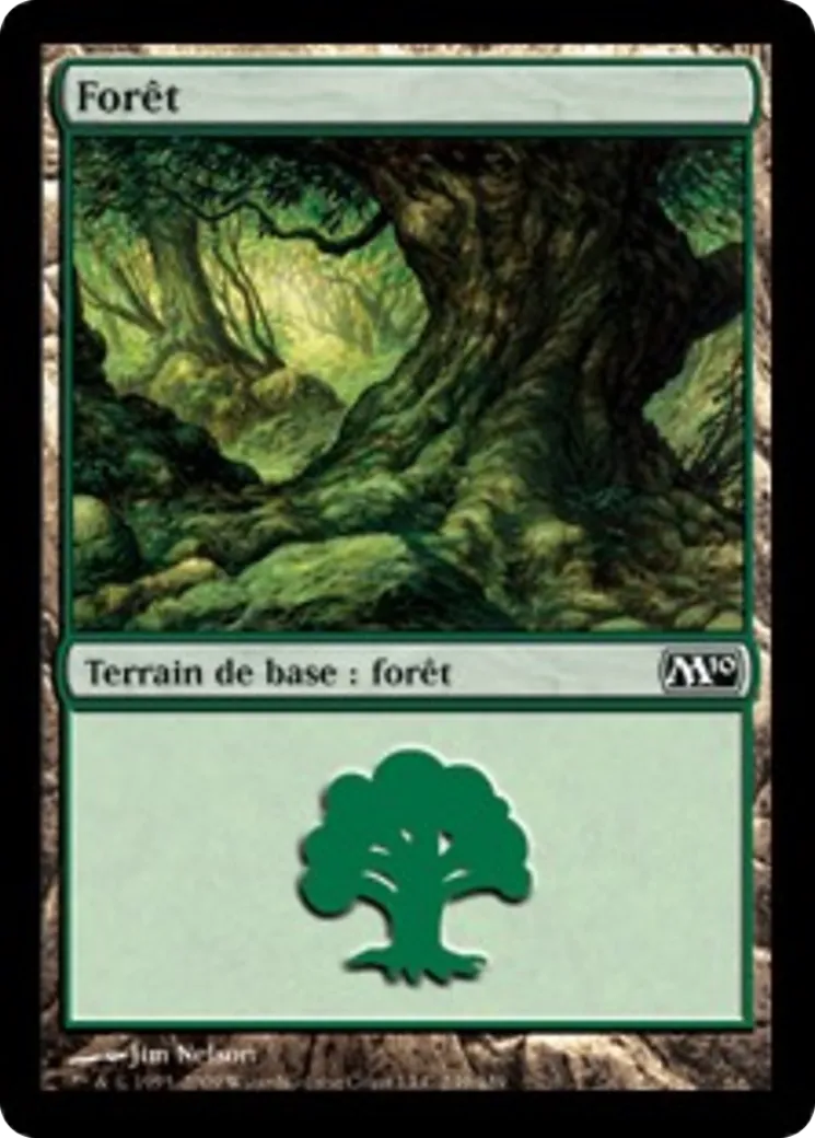 Forêt — Magic 2010 — Magic: The Gathering
