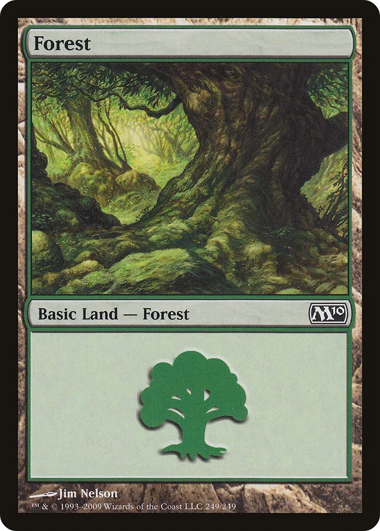 Forêt — Magic 2010 — Magic: The Gathering