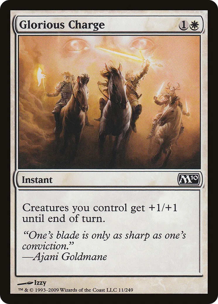 Glorious Charge — Magic 2010 — Magic: The Gathering