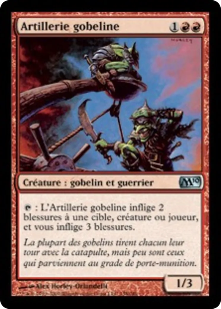 Artillerie gobeline — Magic 2010 — Magic: The Gathering
