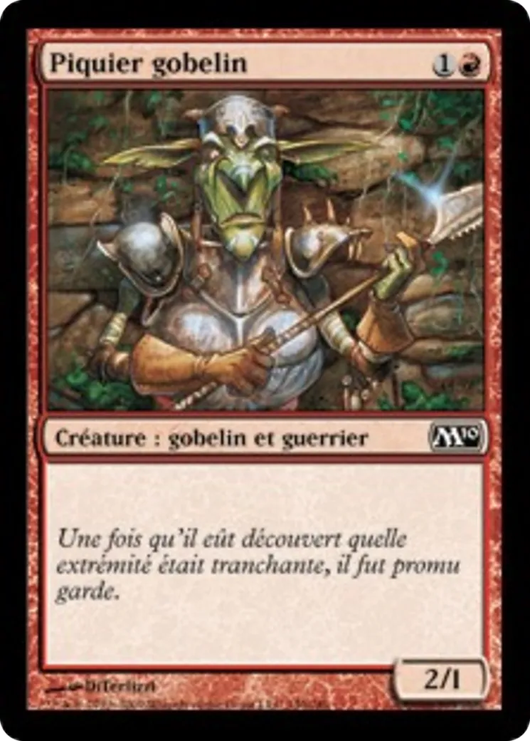 Piquier gobelin — Magic 2010 — Magic: The Gathering
