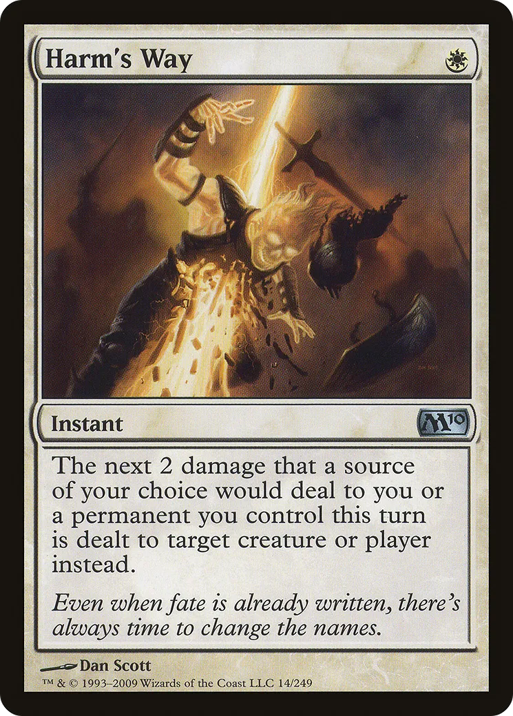Harm's Way — Magic 2010 — Magic: The Gathering