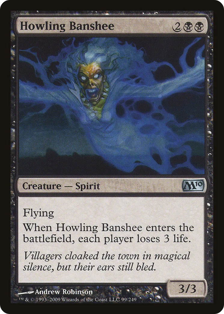 Banshee hurlante — Magic 2010 — Magic: The Gathering