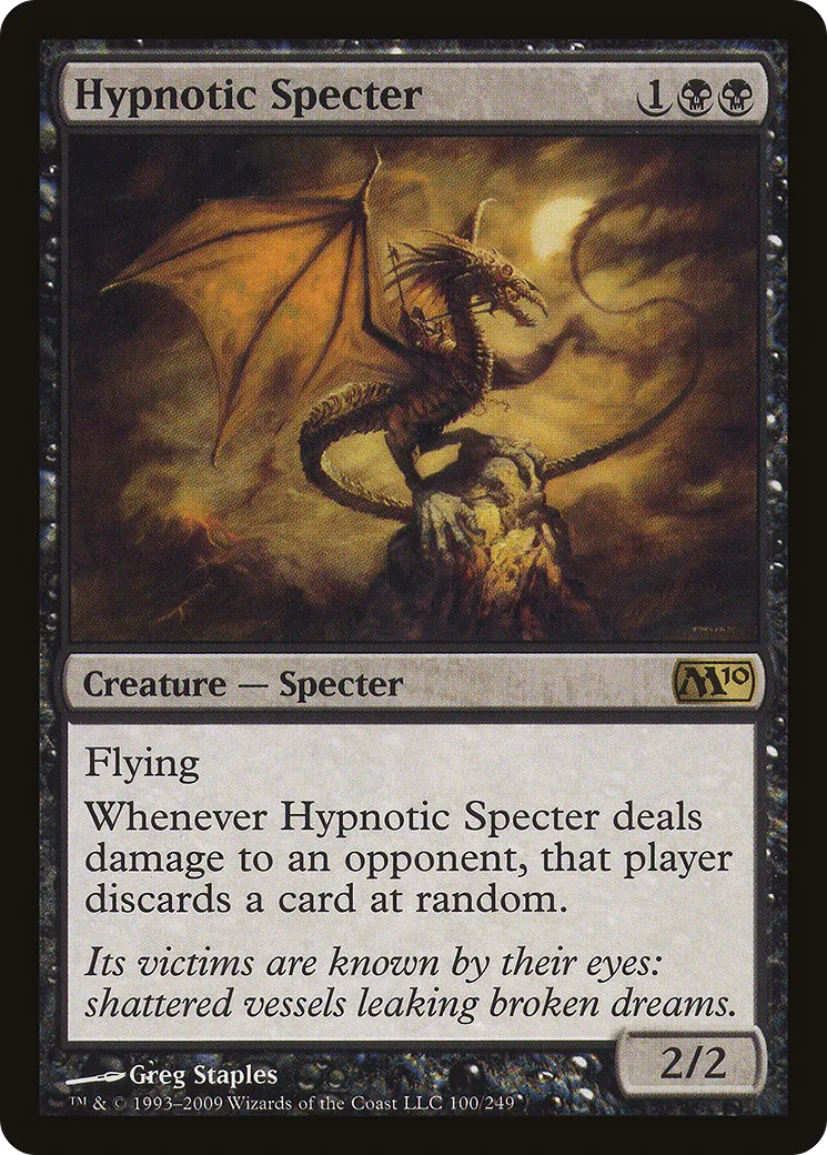 Hypnotic Specter — Magic 2010 — Magic: The Gathering