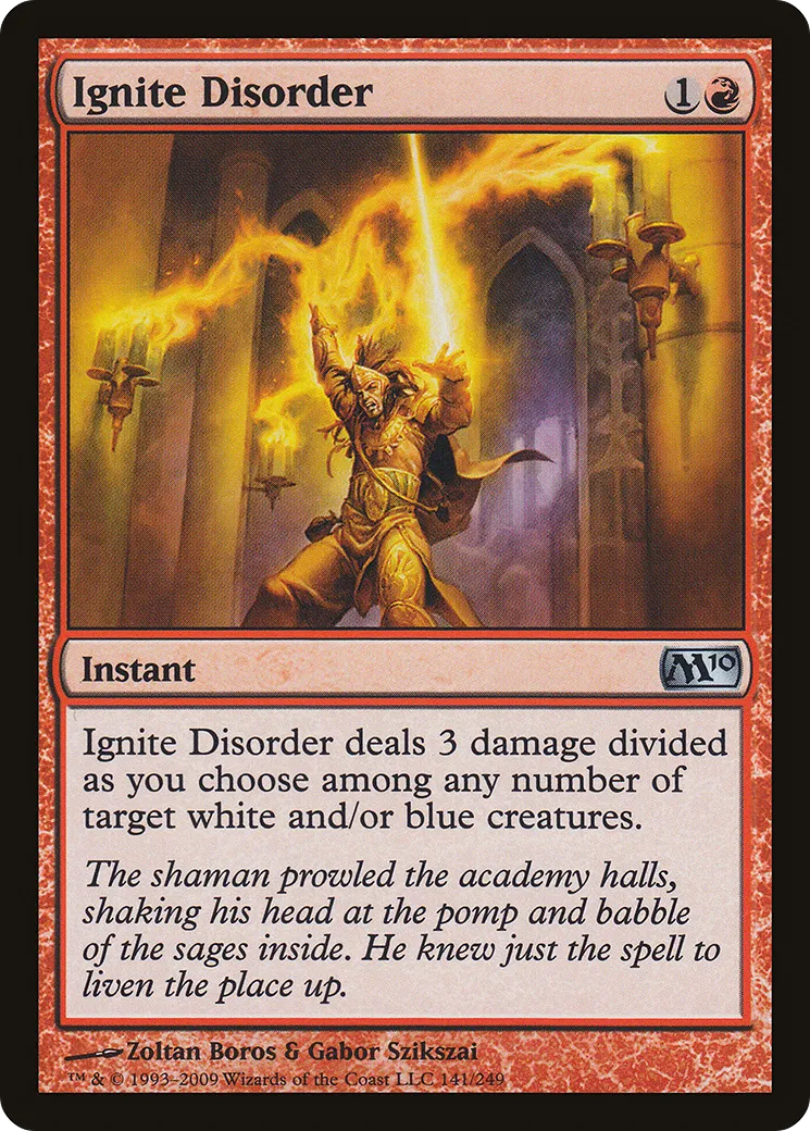 Embrasement du désordre — Magic 2010 — Magic: The Gathering