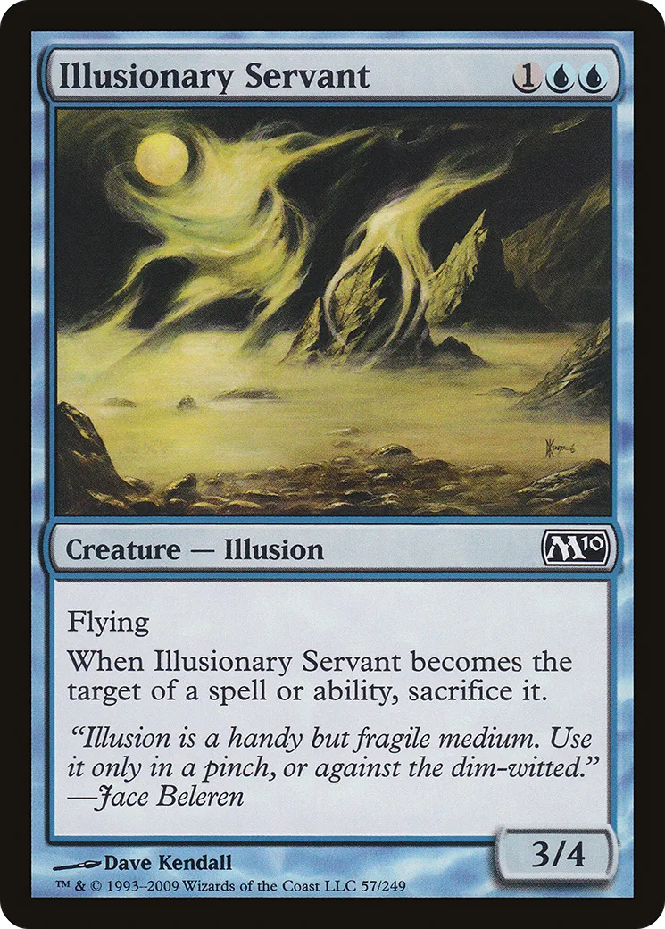 Illusionary Servant — Magic 2010 — Magic: The Gathering