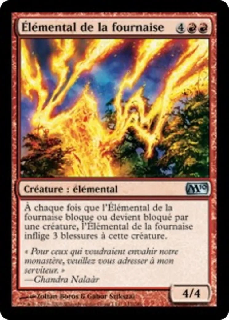 Élémental de la fournaise — Magic 2010 — Magic: The Gathering