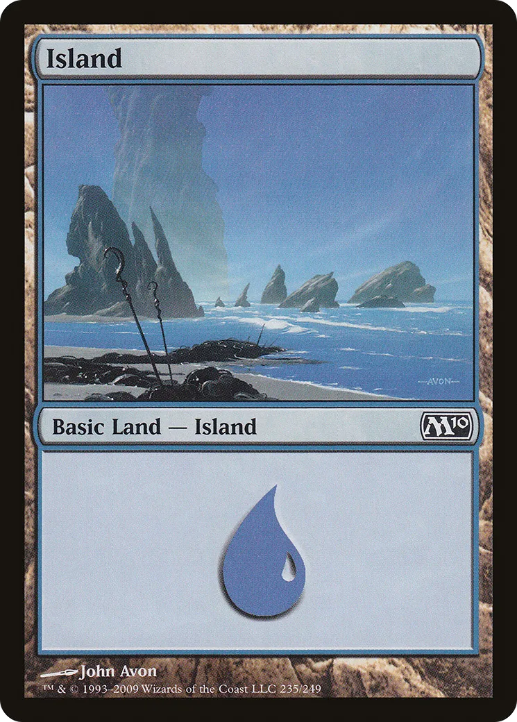 Island — Magic 2010 — Magic: The Gathering