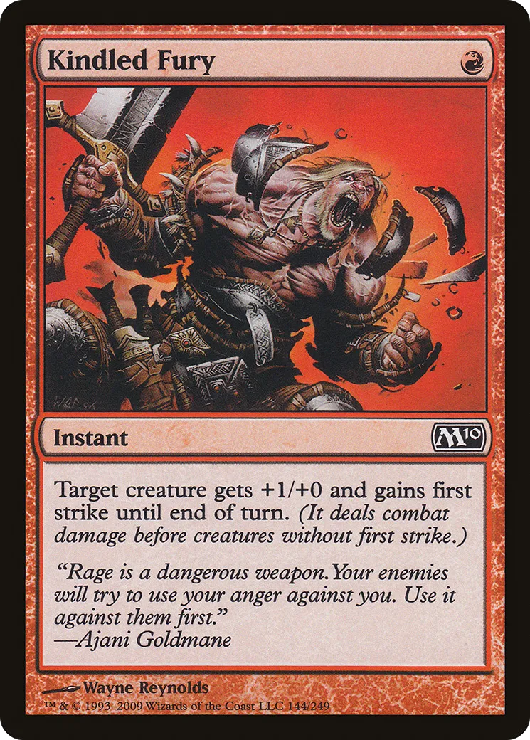 Fureur embrasée — Magic 2010 — Magic: The Gathering