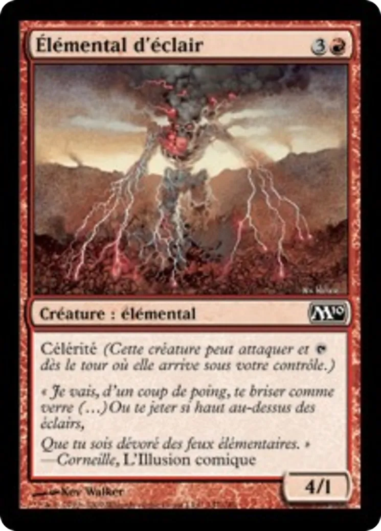 Élémental d'éclair — Magic 2010 — Magic: The Gathering