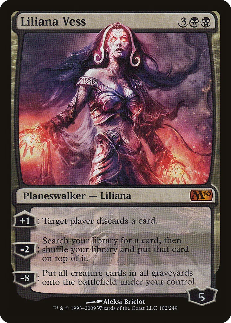 Liliana Vess — Magic 2010 — Magic: The Gathering