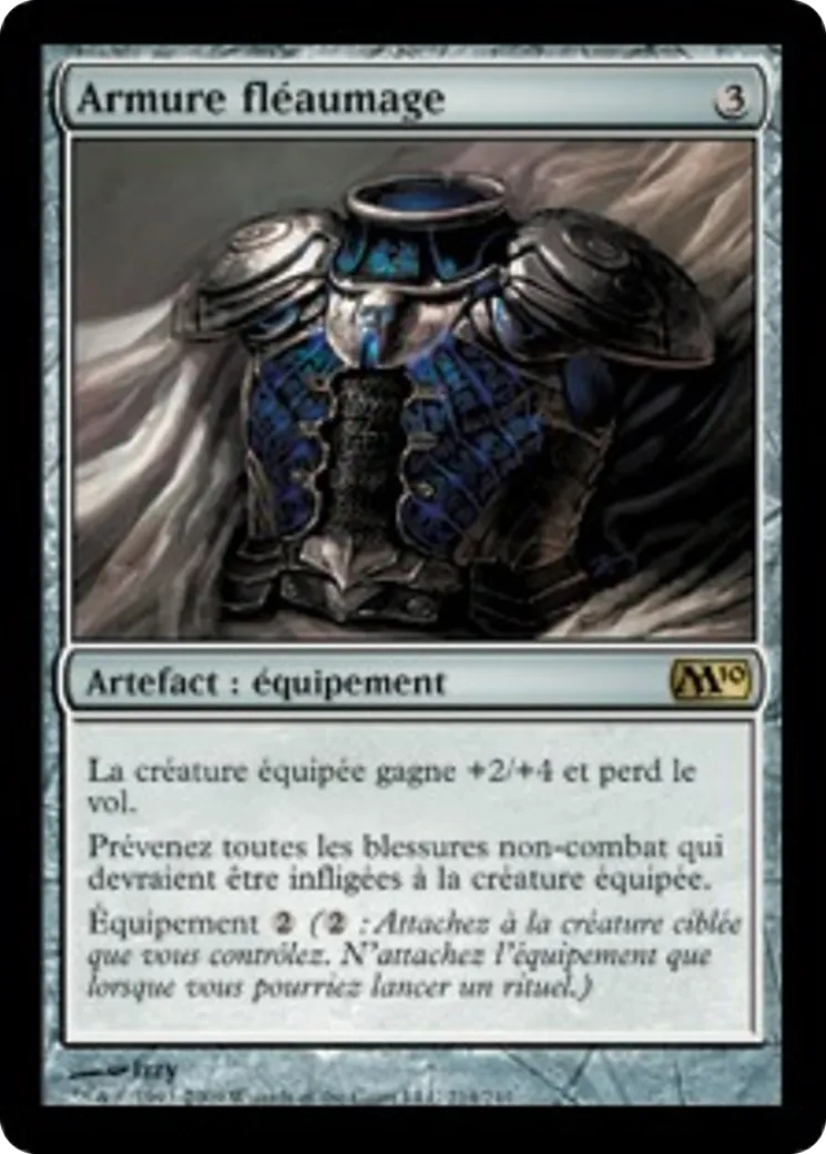 Armure fléaumage — Magic 2010 — Magic: The Gathering