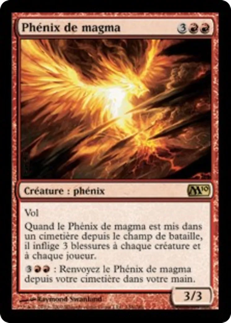 Phénix de magma — Magic 2010 — Magic: The Gathering