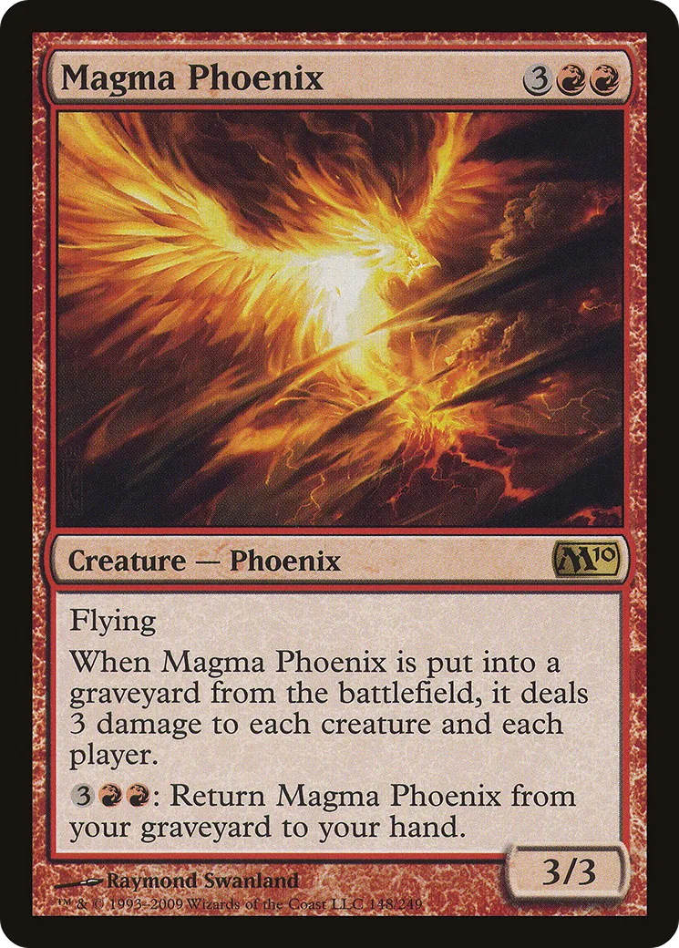 Magma Phoenix — Magic 2010 — Magic: The Gathering