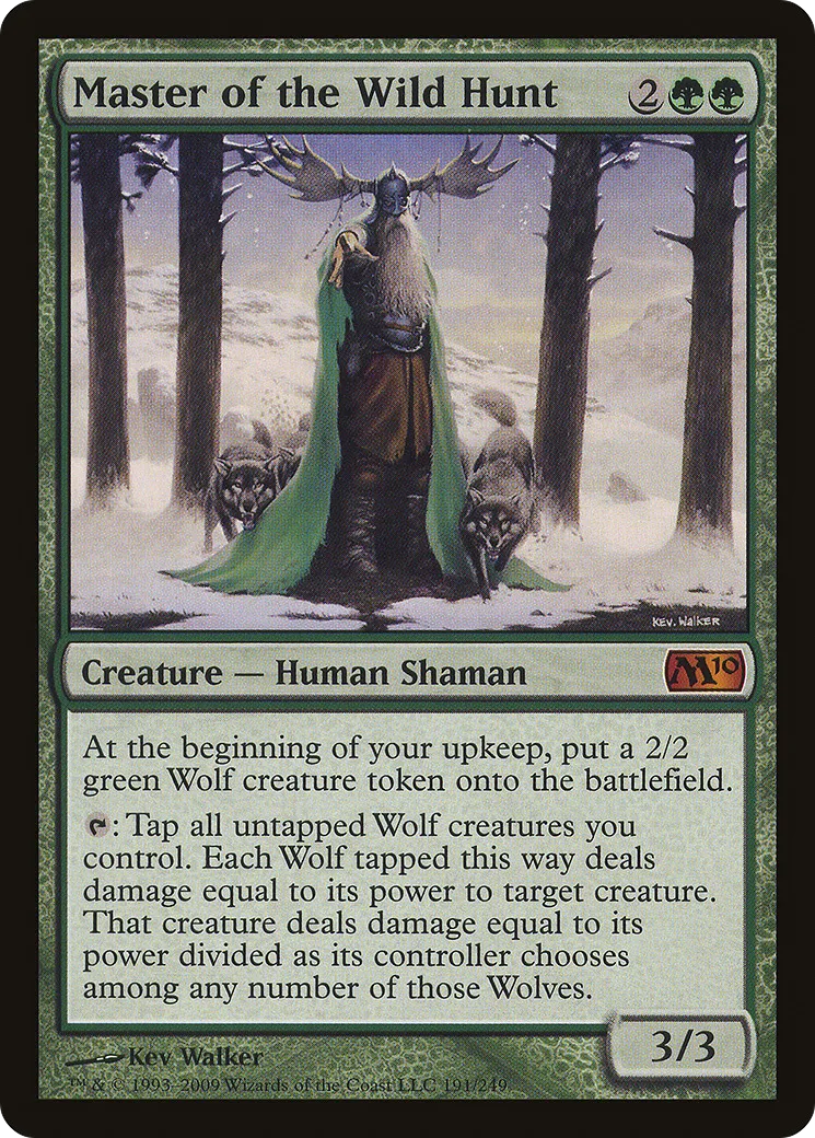 Master of the Wild Hunt — Magic 2010 — Magic: The Gathering