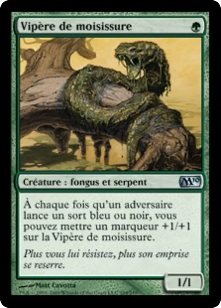 Vipère de moisissure — Magic 2010 — Magic: The Gathering