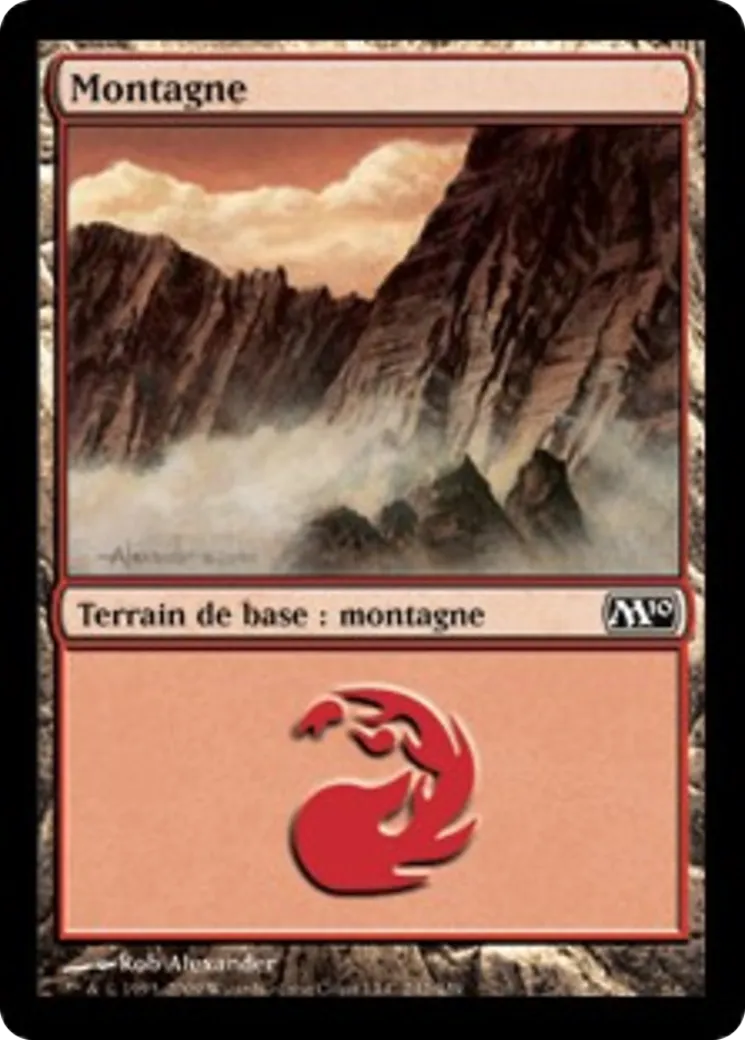 Montagne — Magic 2010 — Magic: The Gathering