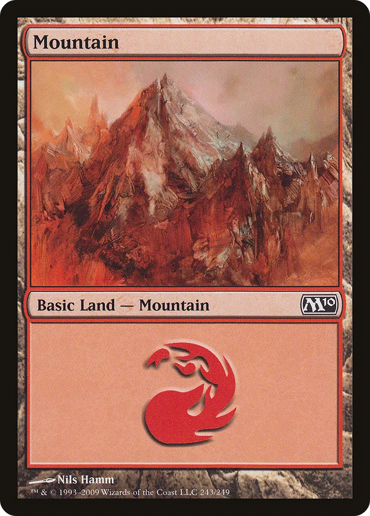 Mountain — Magic 2010 — Magic: The Gathering