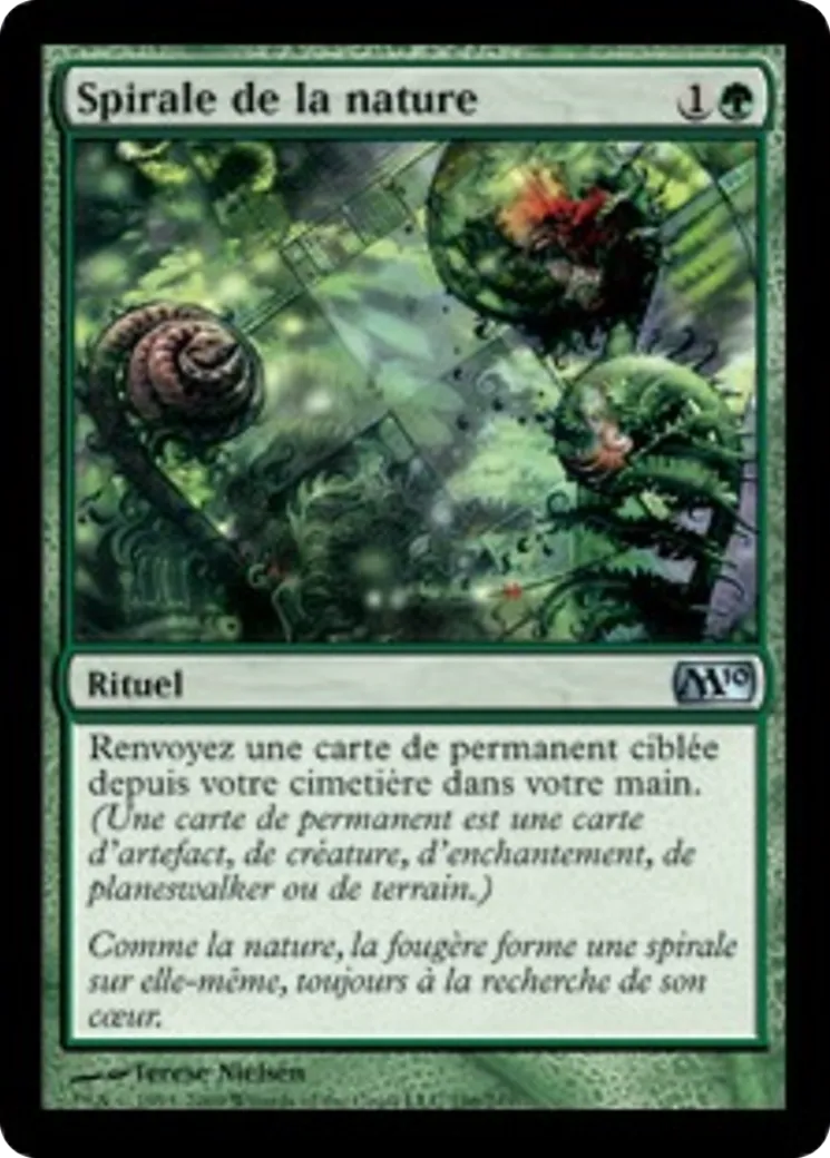 Spirale de la nature — Magic 2010 — Magic: The Gathering