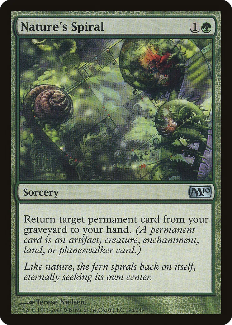 Nature's Spiral — Magic 2010 — Magic: The Gathering