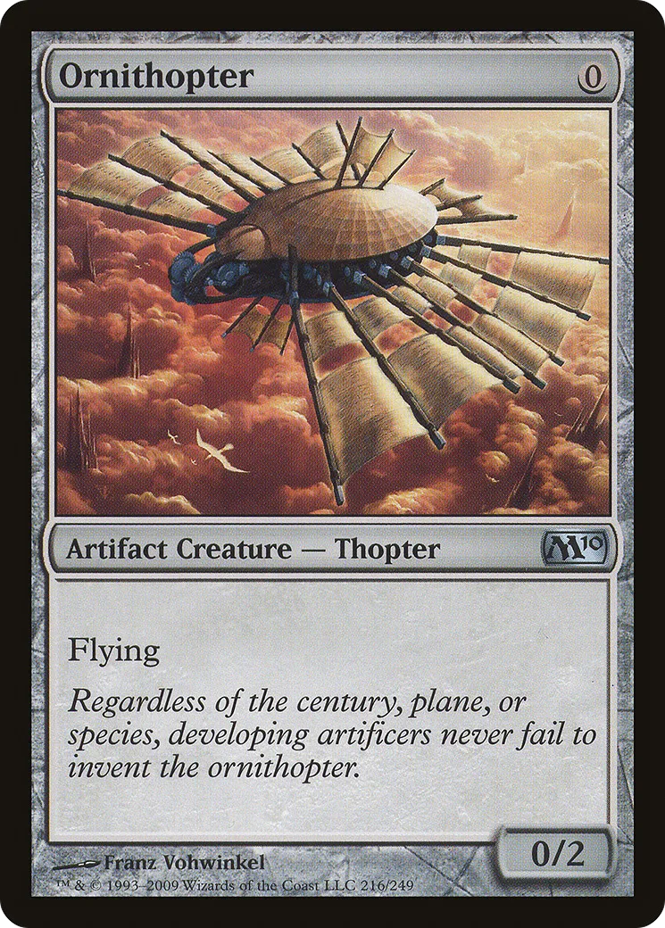 Ornithopter — Magic 2010 — Magic: The Gathering
