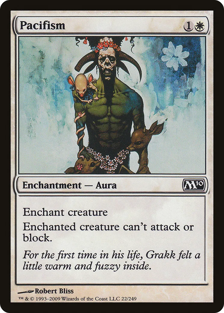 Pacifism — Magic 2010 — Magic: The Gathering