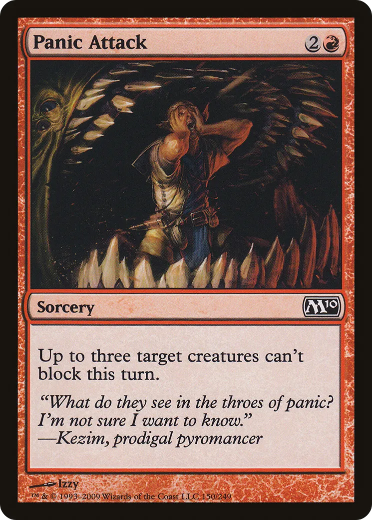 Attaque paniquante — Magic 2010 — Magic: The Gathering