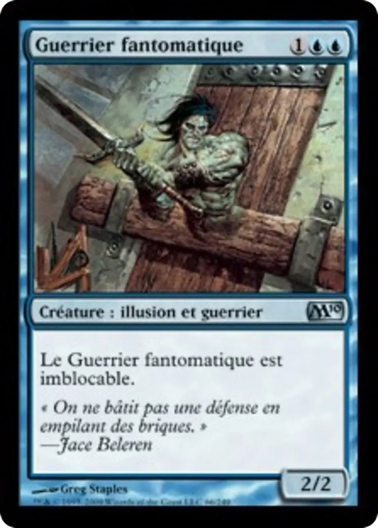 Guerrier fantomatique — Magic 2010 — Magic: The Gathering