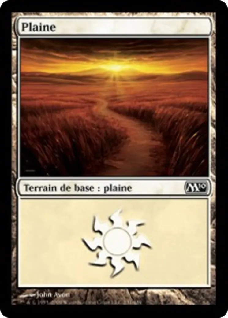 Plaine — Magic 2010 — Magic: The Gathering