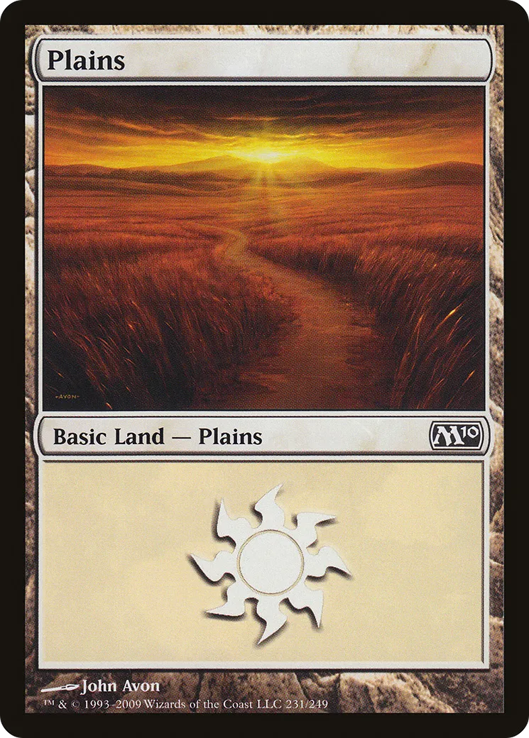 Plaine — Magic 2010 — Magic: The Gathering
