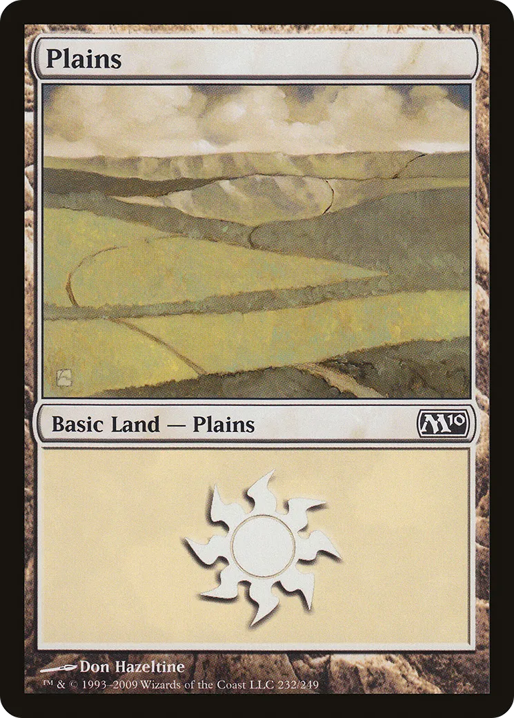 Plains — Magic 2010 — Magic: The Gathering