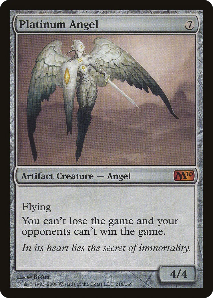 Platinum Angel — Magic 2010 — Magic: The Gathering