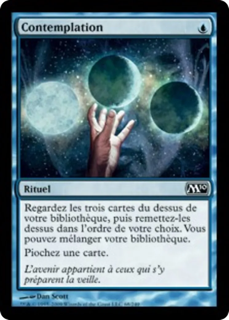 Contemplation — Magic 2010 — Magic: The Gathering
