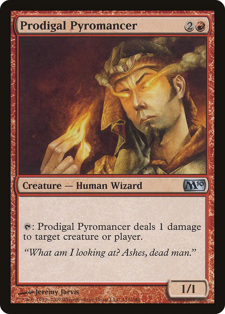 Pyromancien sybarite — Magic 2010 — Magic: The Gathering