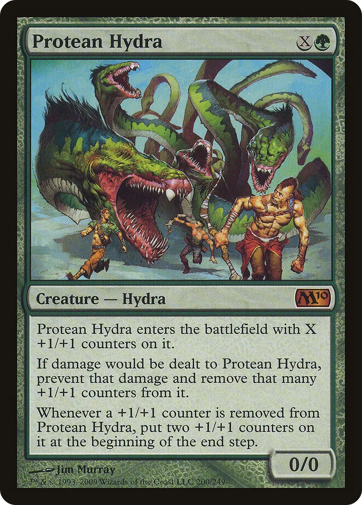 Hydre protéenne — Magic 2010 — Magic: The Gathering