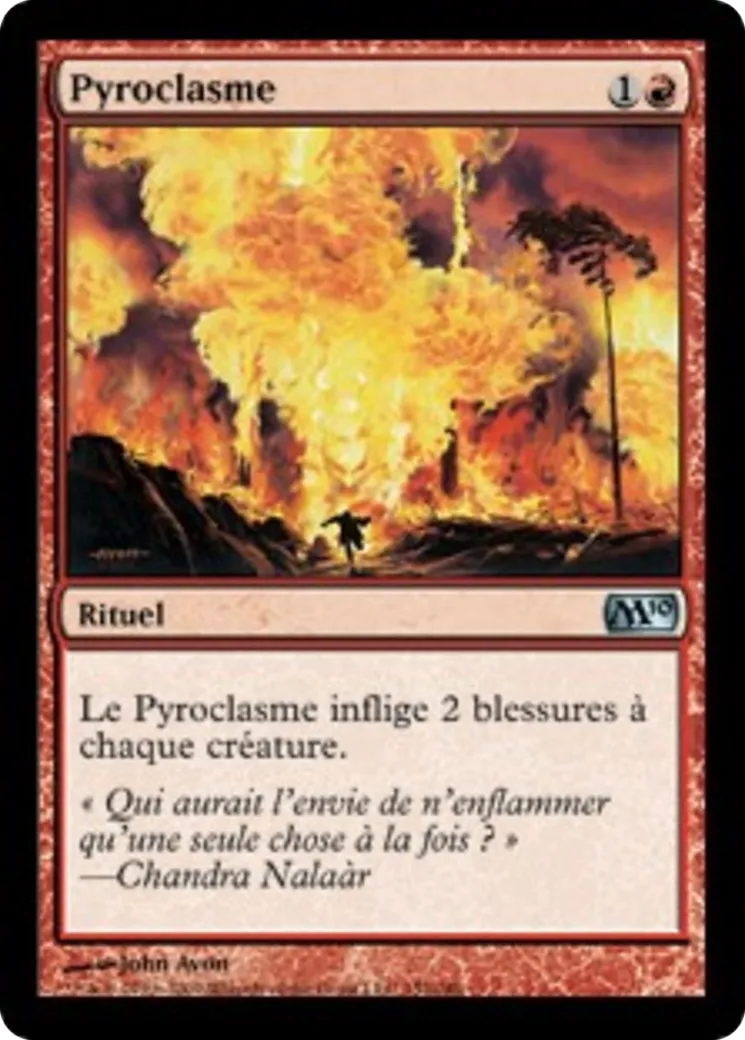 Pyroclasme — Magic 2010 — Magic: The Gathering